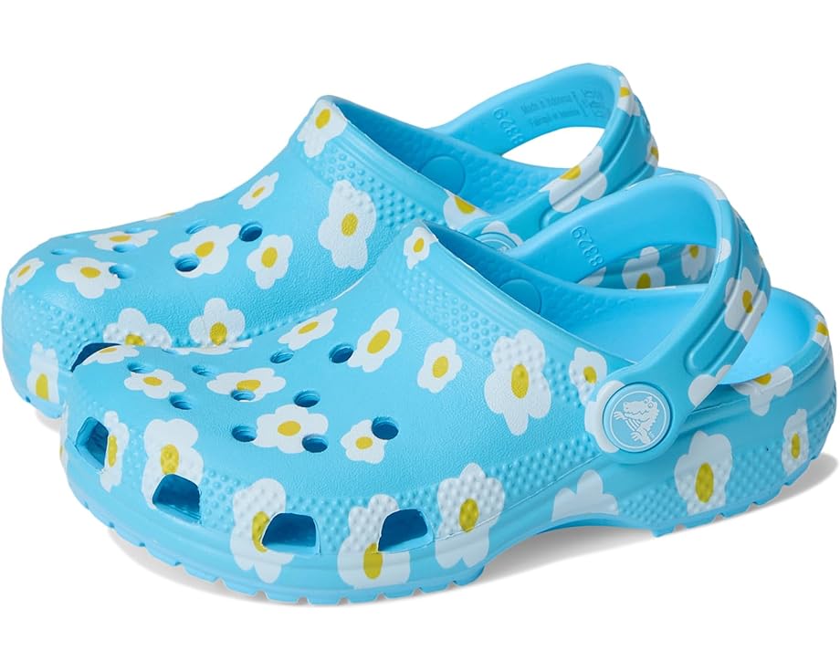 

Сабо Crocs Kids Classic Clogs with Patterns and Graphics, цвет Tinted Glass