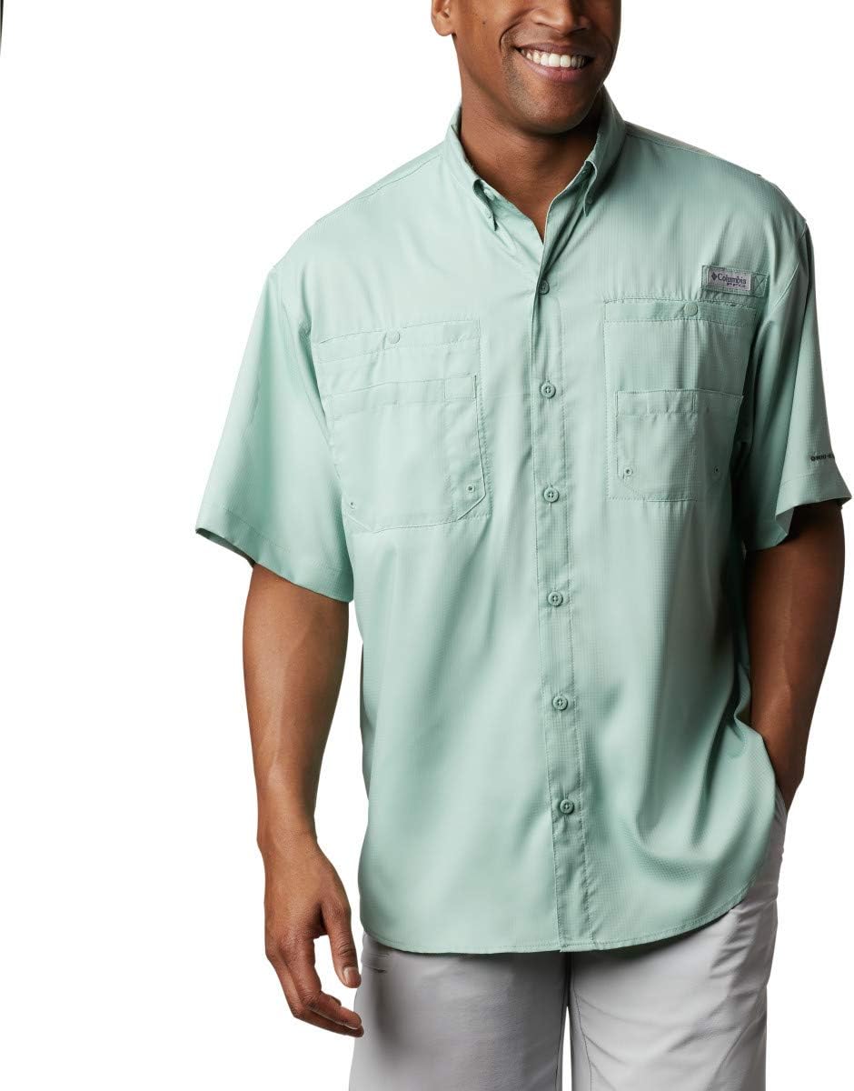 

Мужская рубашка Columbia Tamiami II с коротким рукавом, Aqua Tone