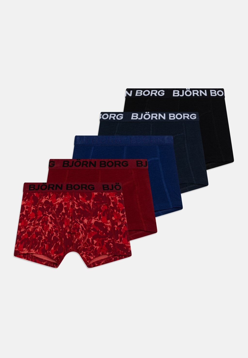 

Трусы CORE 5 PACK Björn Borg, черный/красный/синий
