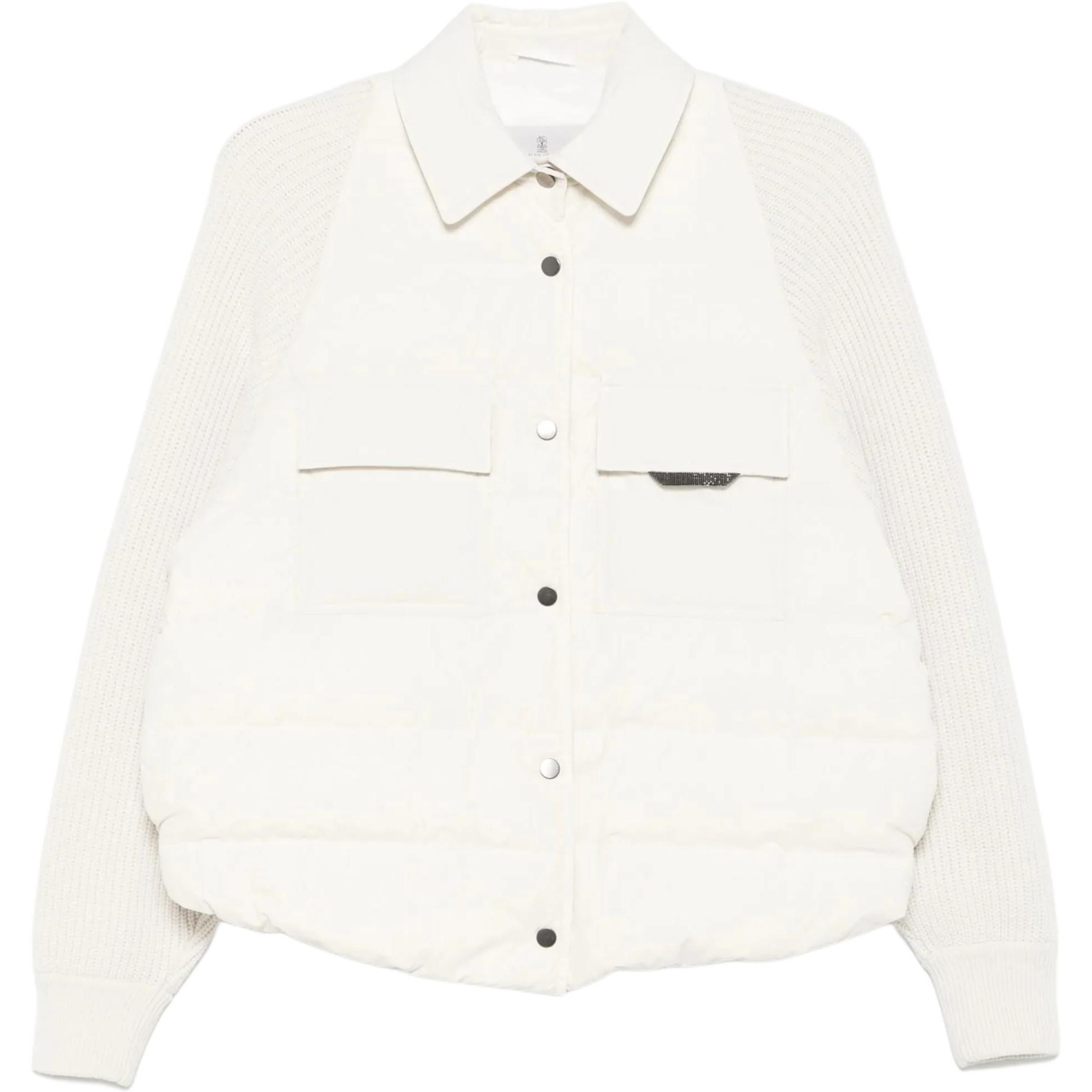 

Brunello Cucinelli Длинный рукав застегивающийся жакет, White