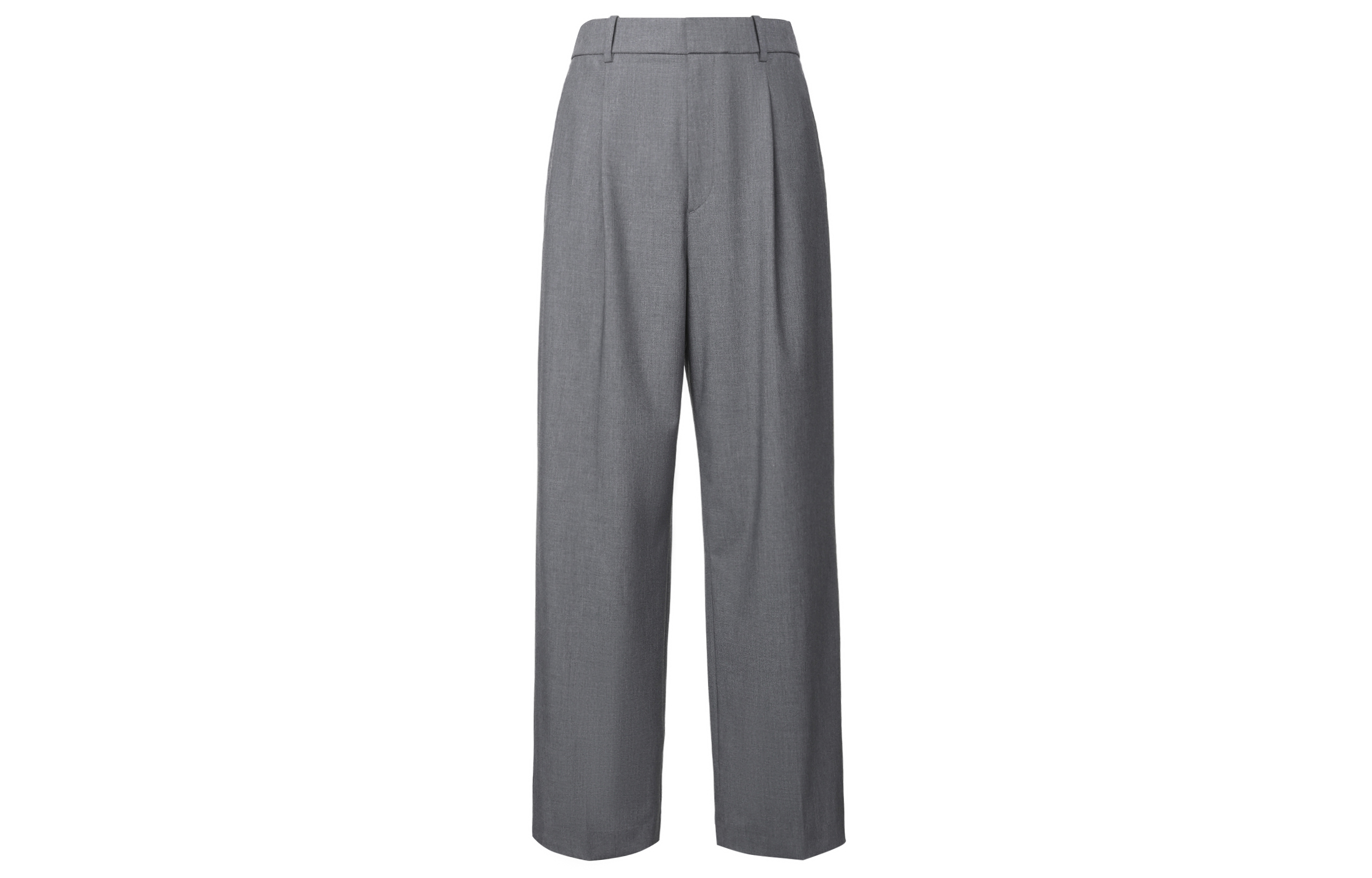 

Повседневные брюки женские небесно-серые UNIQLO, 05 Sky Gray