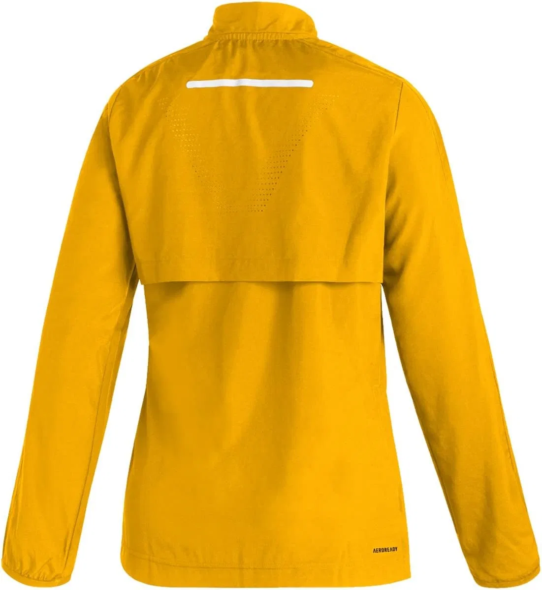 Толстовка adidas Sideline 21 Long Sleeve 1/4 Zip, Team Collegiate Gold-white — фото 2