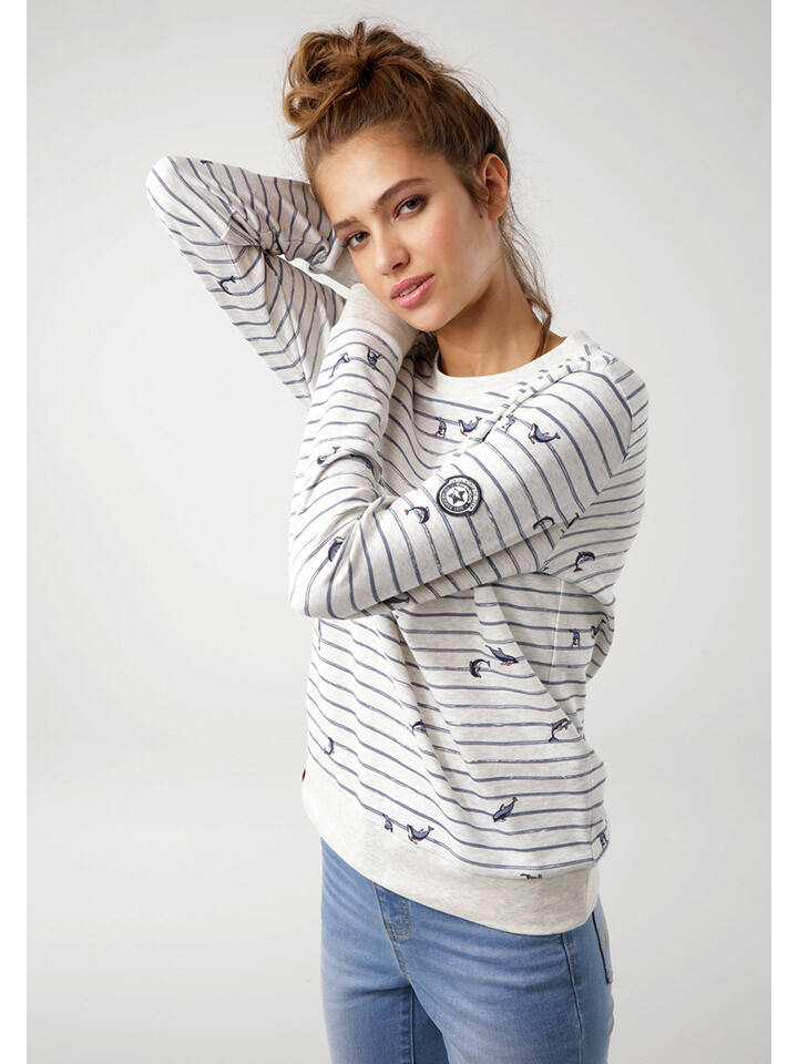 

Толстовка Kangaroos, цвет Grau/Dunkelblau