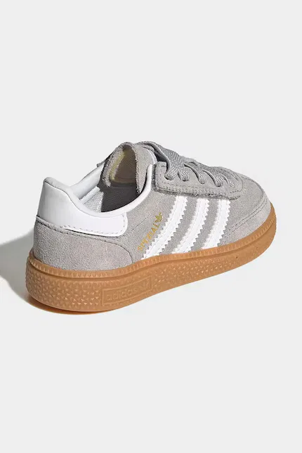 Кроссовки замшевые Handball Spezial Adidas Originals, серый — фото 3