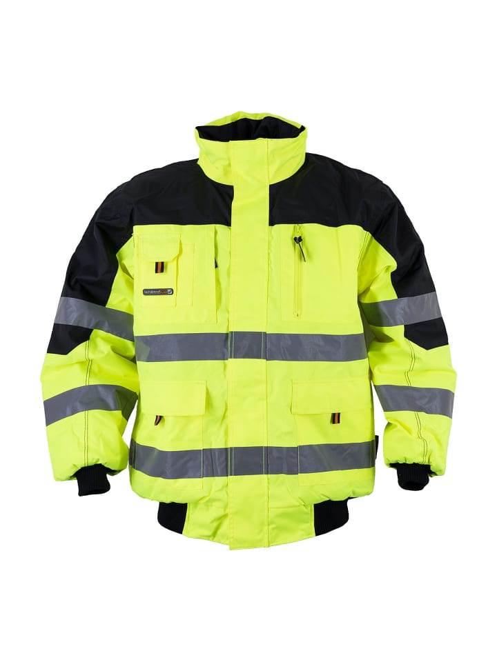 

Флисовая куртка TERRAX Pilotenjacke Warnbau, желтый