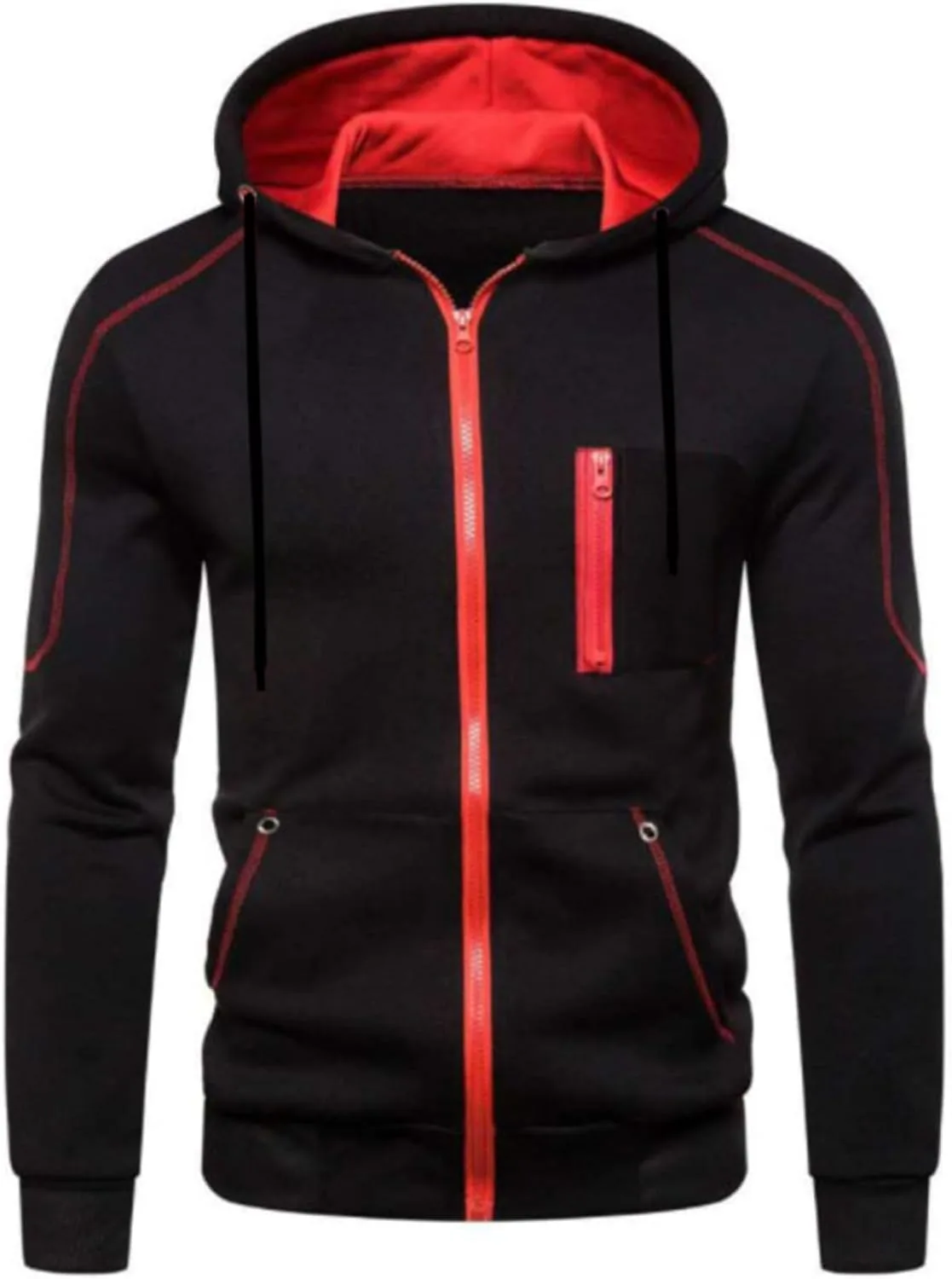 

Мужской худи с капюшоном и карманом