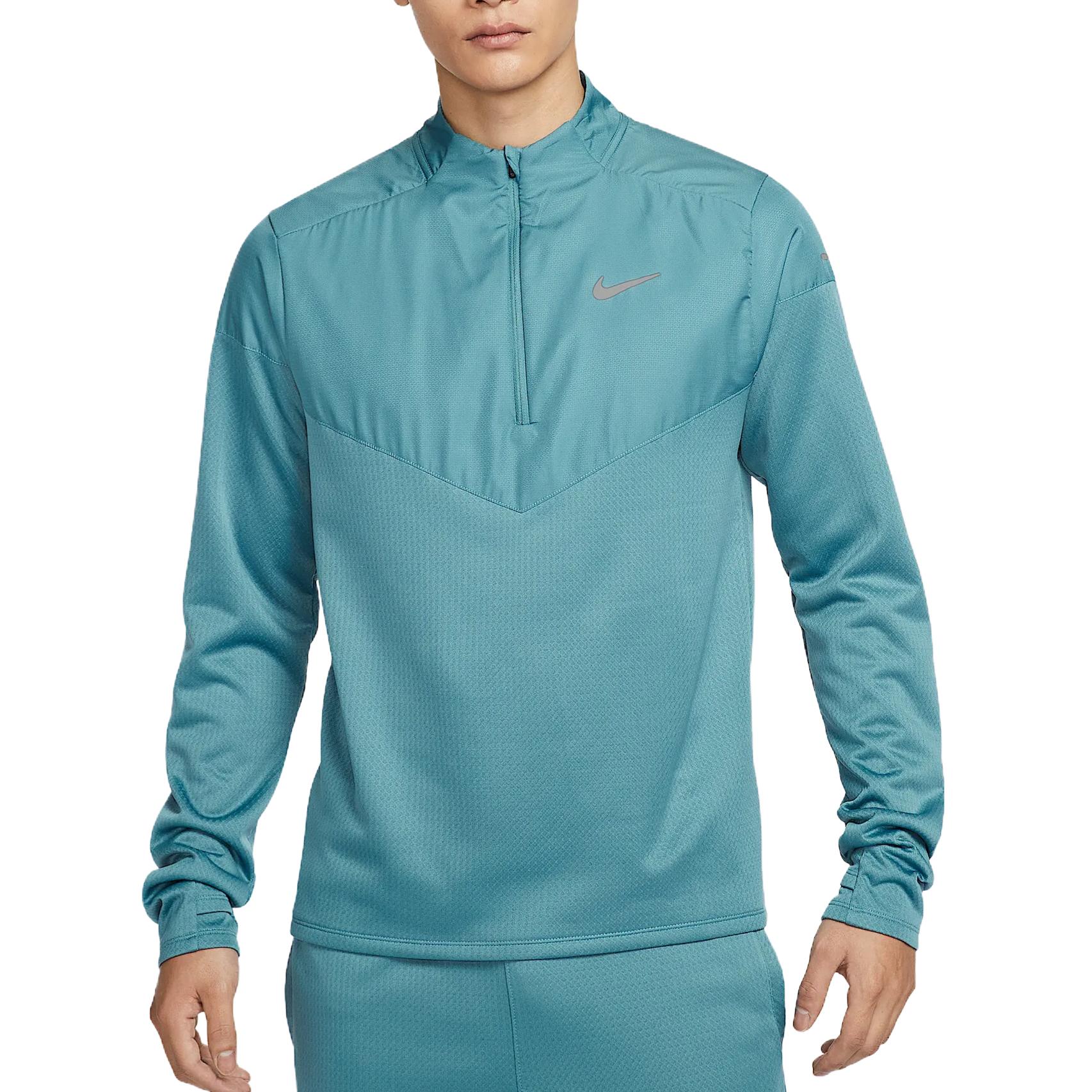 Футболка Therma-FIT Sphere Element мужская Smoke Nike, синий — фото 3