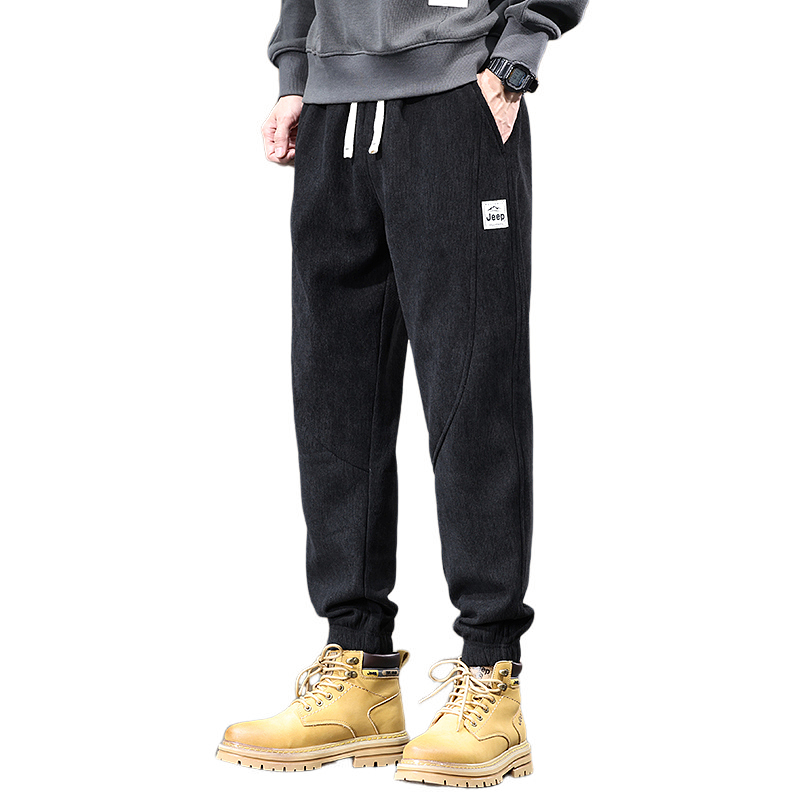 

Брюки-карго мужские Jeep, Black, Fleece-Lined