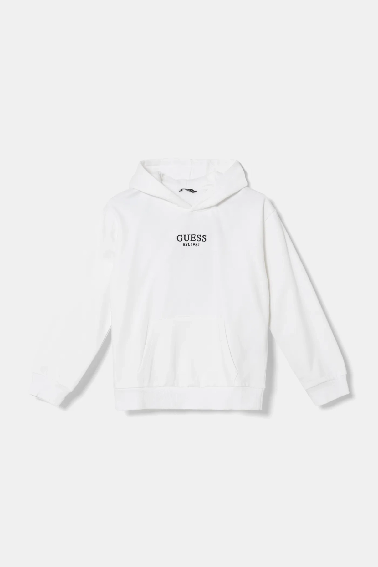 

Детская хлопковая толстовка Guess, белый