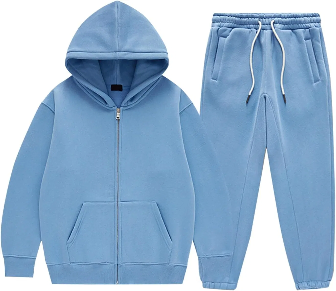 Детский спортивный костюм из флиса, Generic, 2 предмета, Sky Blue