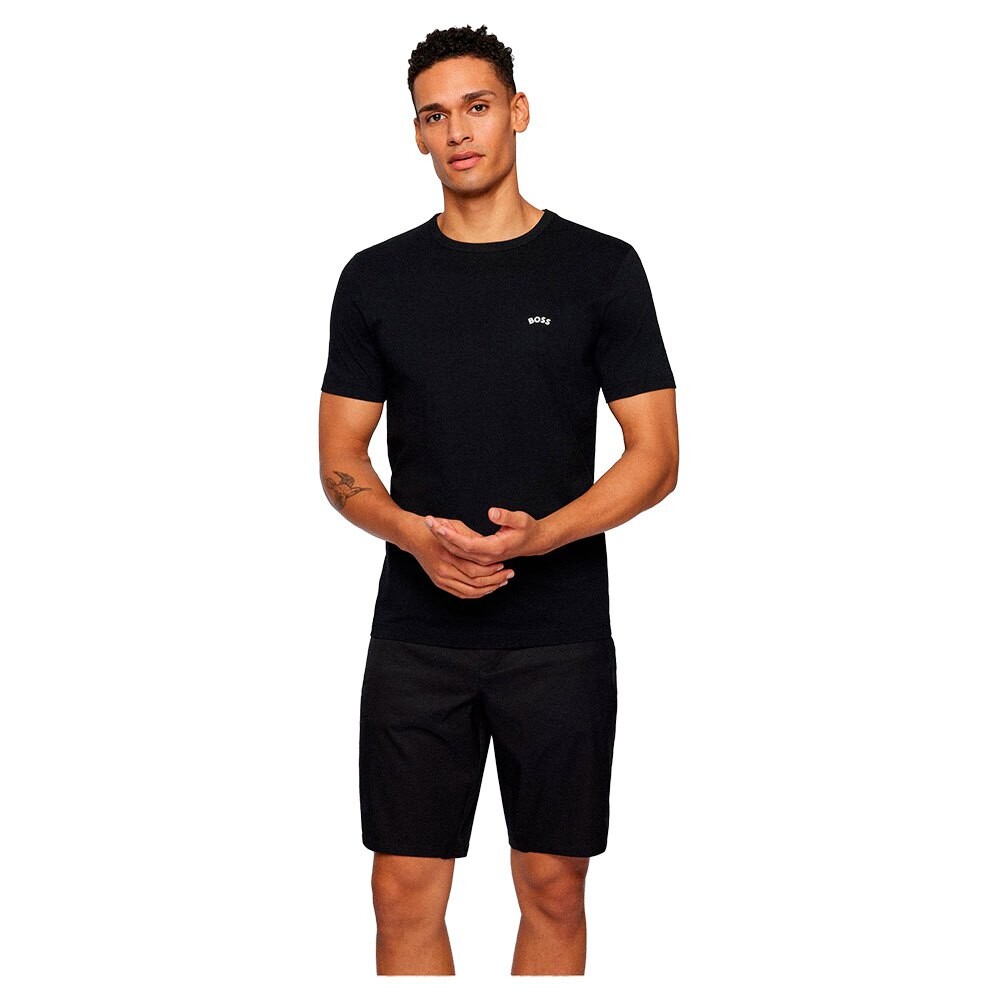 

Футболка BOSS Tee Curved, черный