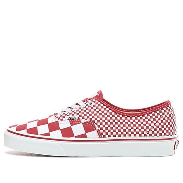 

Кроссовки authentic 'mix checker' Vans, красный