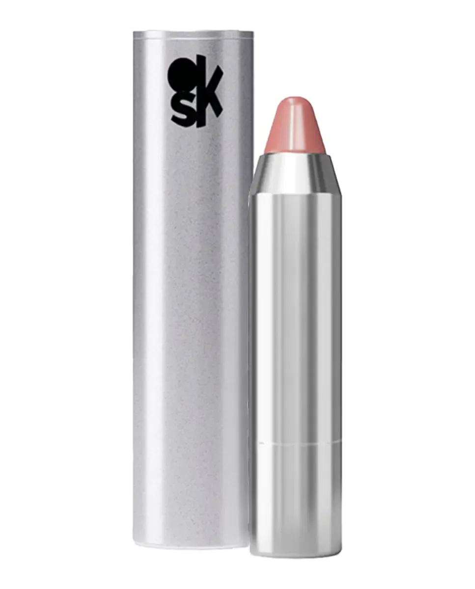 Блеск для губ Click'N Kiss Shiny Overskin Veralab, 01 Soft Rosie