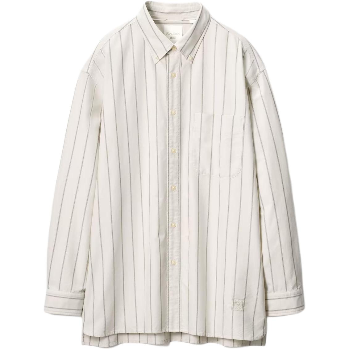 

UNIQLO Мужская рубашка бежевого цвета Beige