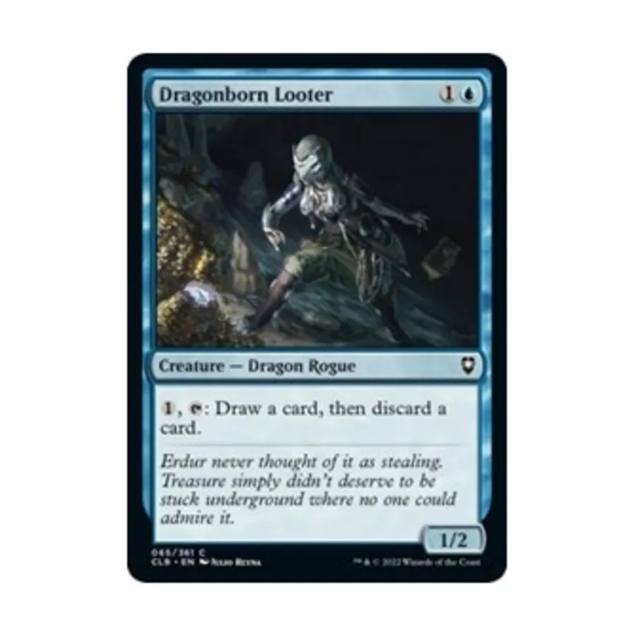 

CCG Драконорождённый мародер (C) (фольга), MTG - Commander Legends - Battle for Baldur's Gate