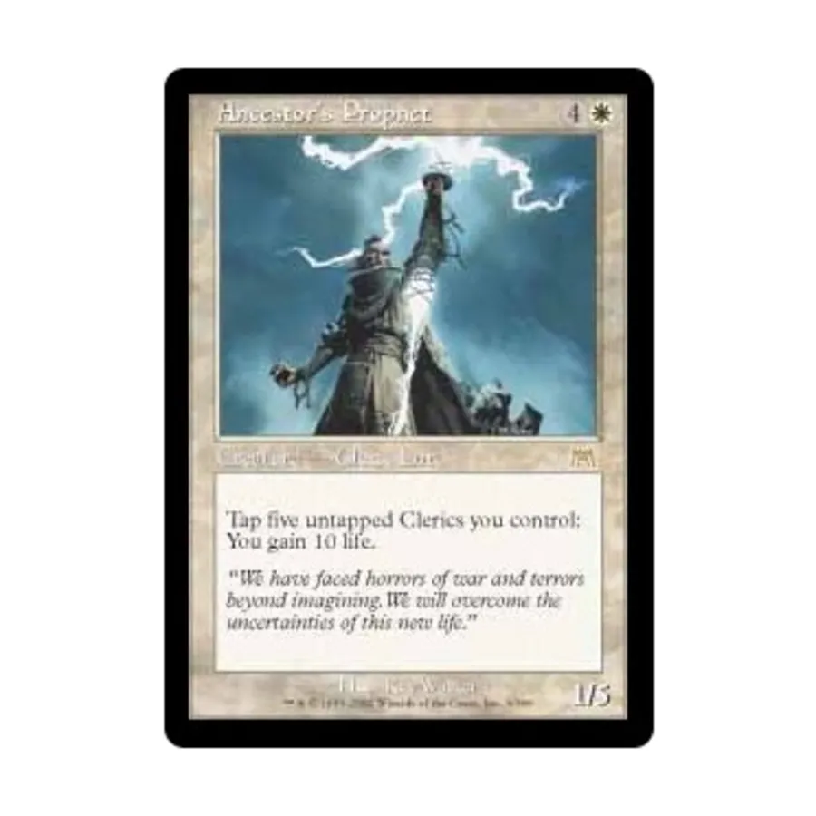 

CCG Пророк предков (клавиша R), MTG - Onslaught