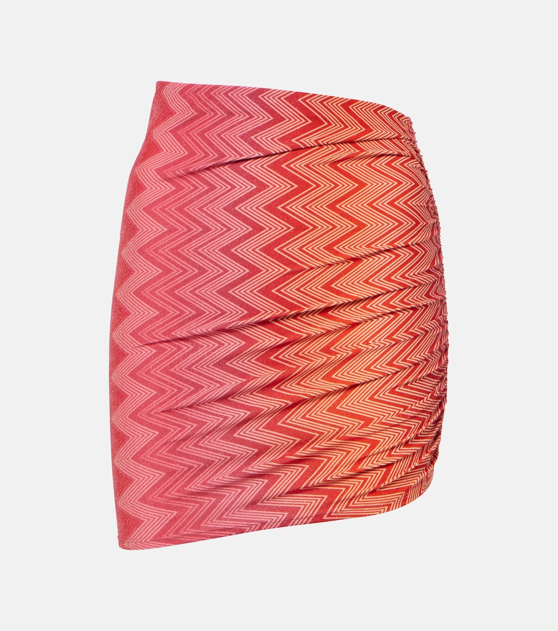 

Мини-юбка зигзагообразная ламе Missoni, cherry chevron