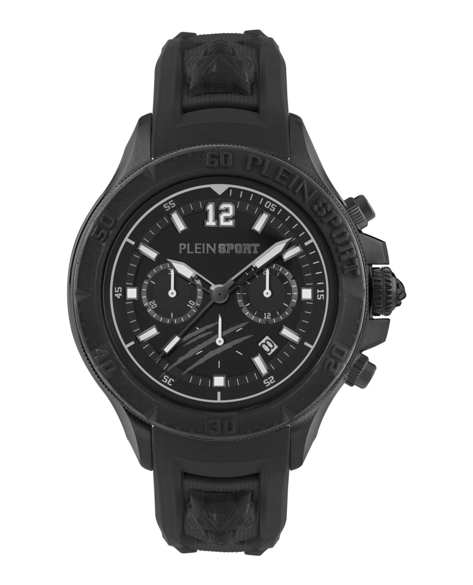 

Часы Warrior Tech PLEIN SPORT, черный/черный/черный