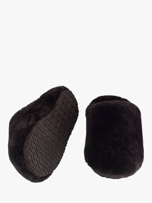 Cloud Street Luxe тапочки-мюлены из искусственного меха Radley, Chocolate — фото 3