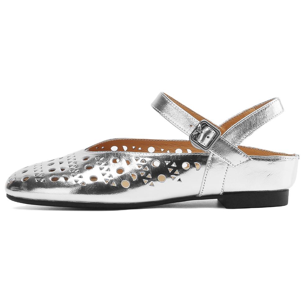 Millies Туфли MILLIE'S Casual Single для женщин серебристые, цвет Silver
