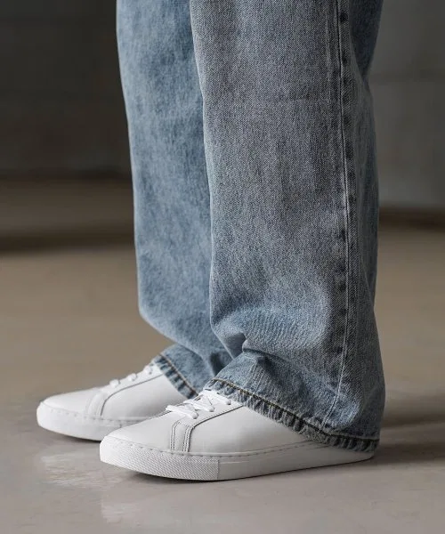 Мужские белые хайтопы из натуральной кожи 6FT 1IN WHITE HI — фото 3