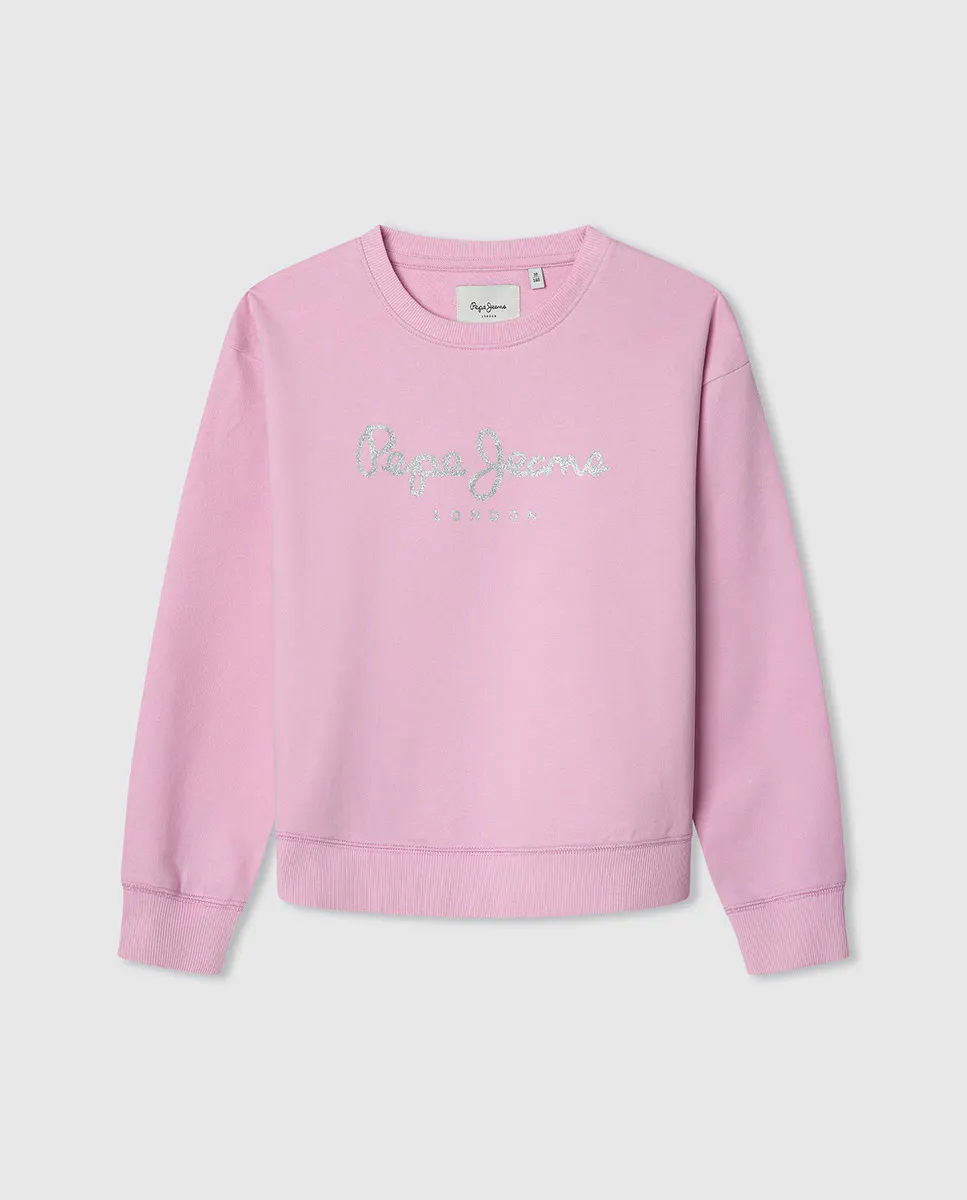 

Женский свитшот Hana Crew Pepe Jeans, фуксия