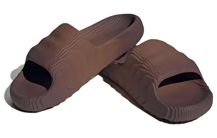 Шлепанцы и сланцы Adidas Originals Adilette 22 Slides Preloved Brown — фото 3