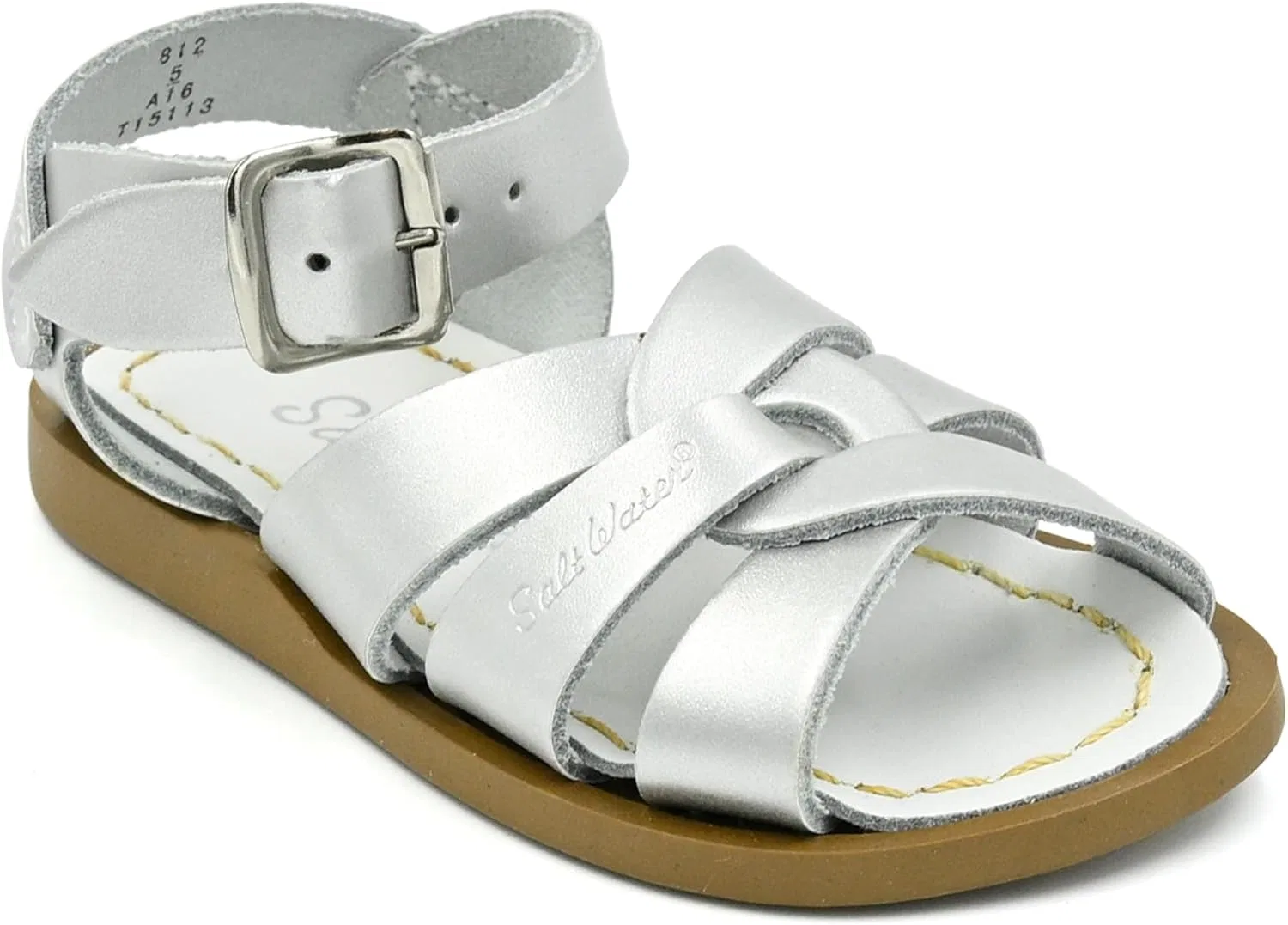 Сандалии кожаные Salt Water Original, Silver Salt Water Sandals