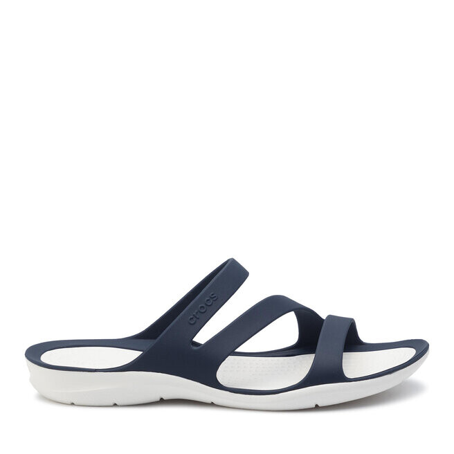 

Шлепанцы Crocs Swiftwater Sandal W 203998 Navy/White, темно-синий