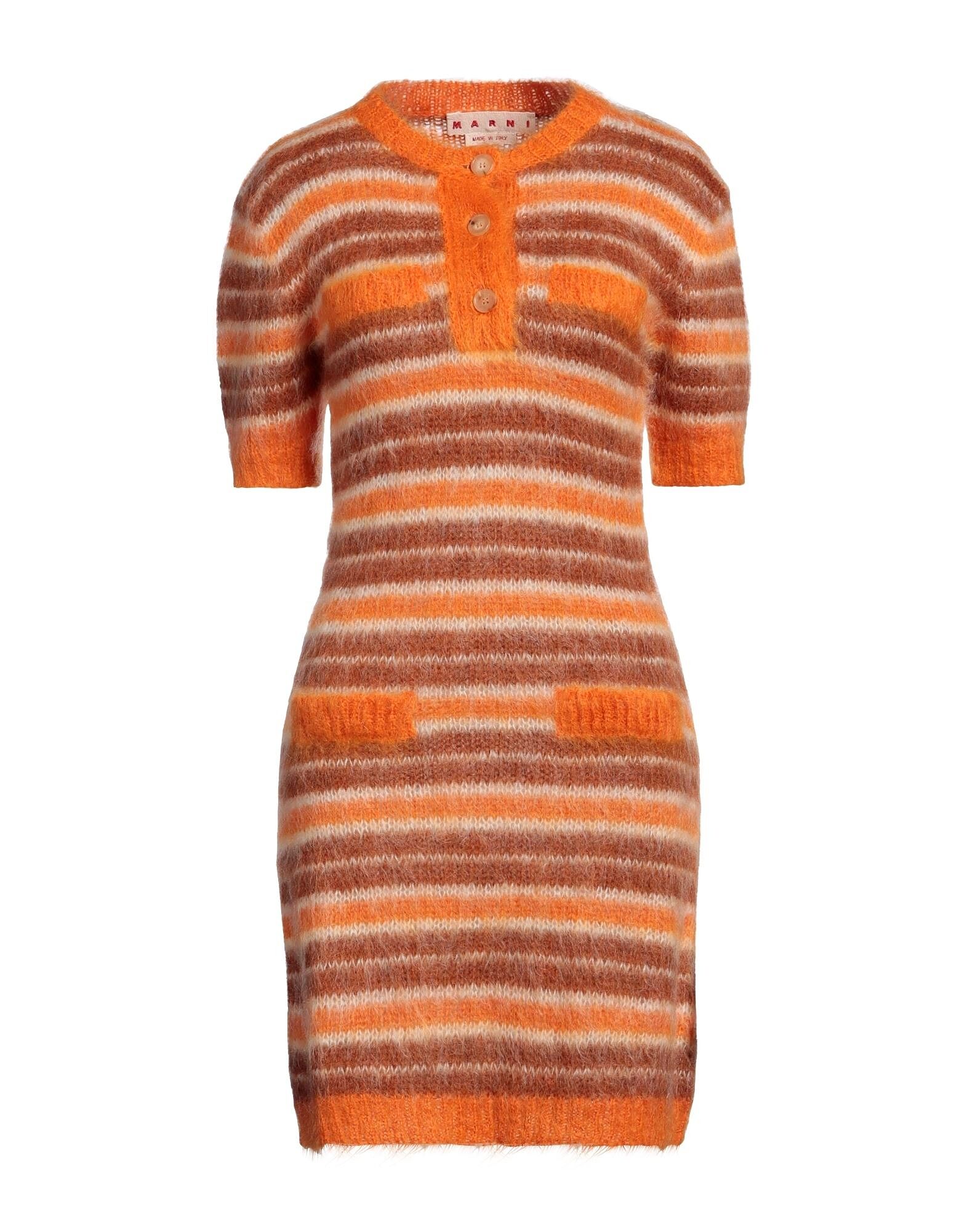 Мини-платье Marni, оранжевый