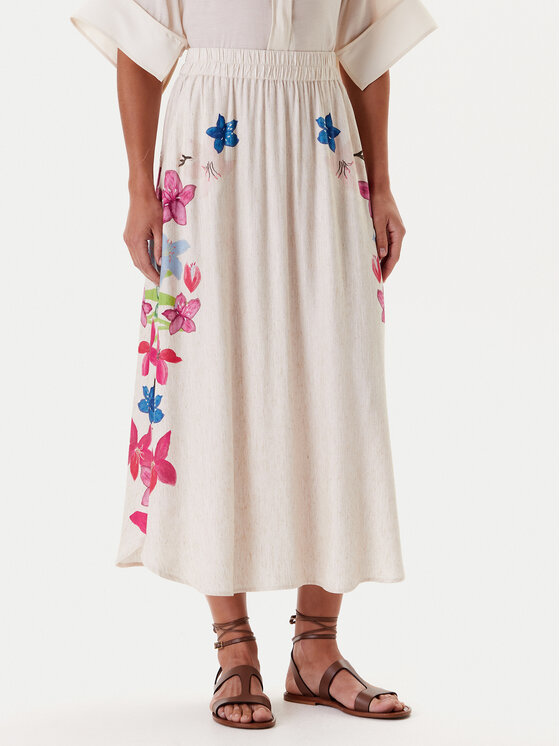

Миди-юбка regular fit Katia 2 T2511.173 Tatuum, бежевый