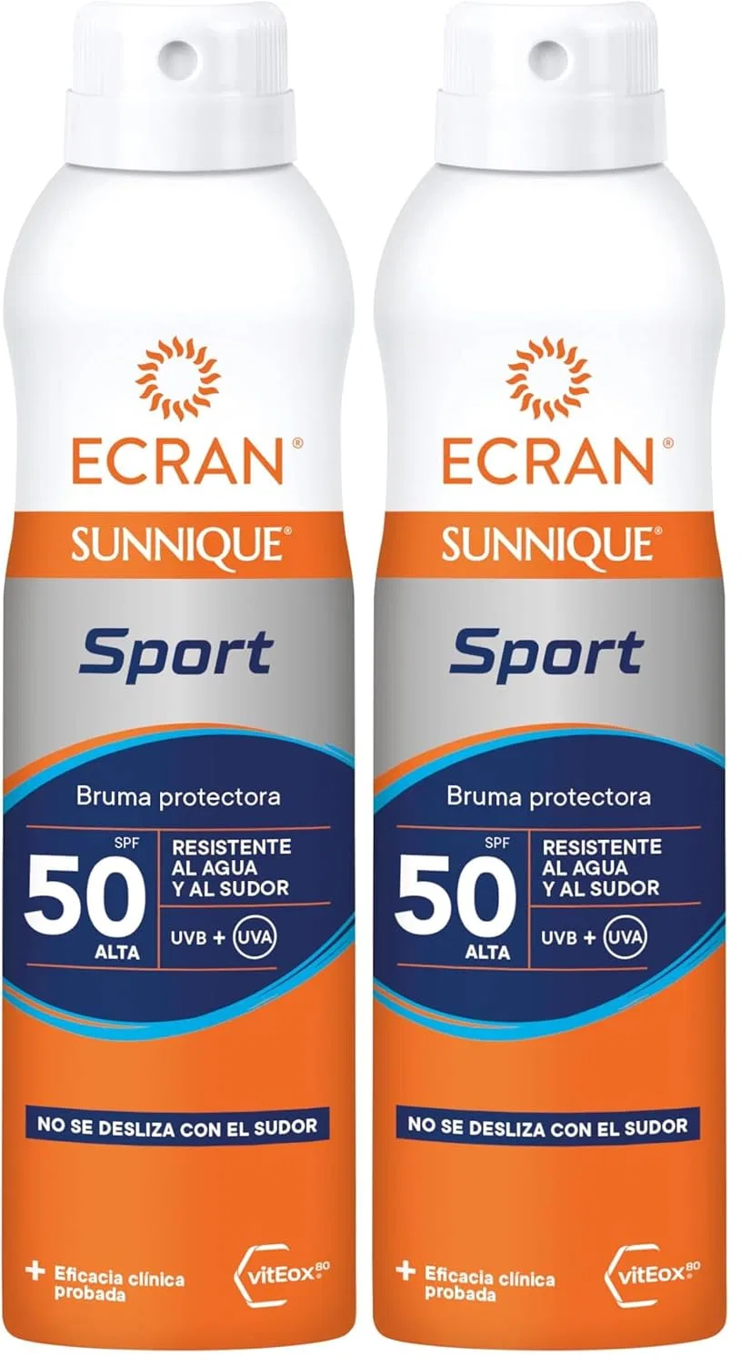 Солнцезащитный спрей «Sport Bruma Protectora» SPF50 от Sun Lemonoil, 2 шт. Ecran
