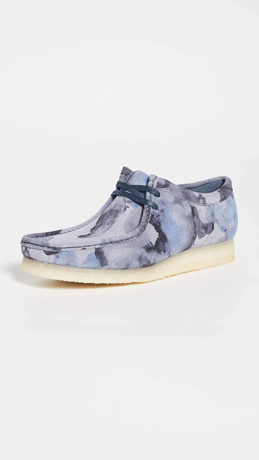 Чукка Clarks, синий камуфляж — фото 3