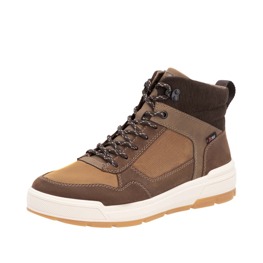 

Кроссовки с высоким берцем Rieker Sport U0073, цвет Brown/Cognac/Light brown/Dark brown