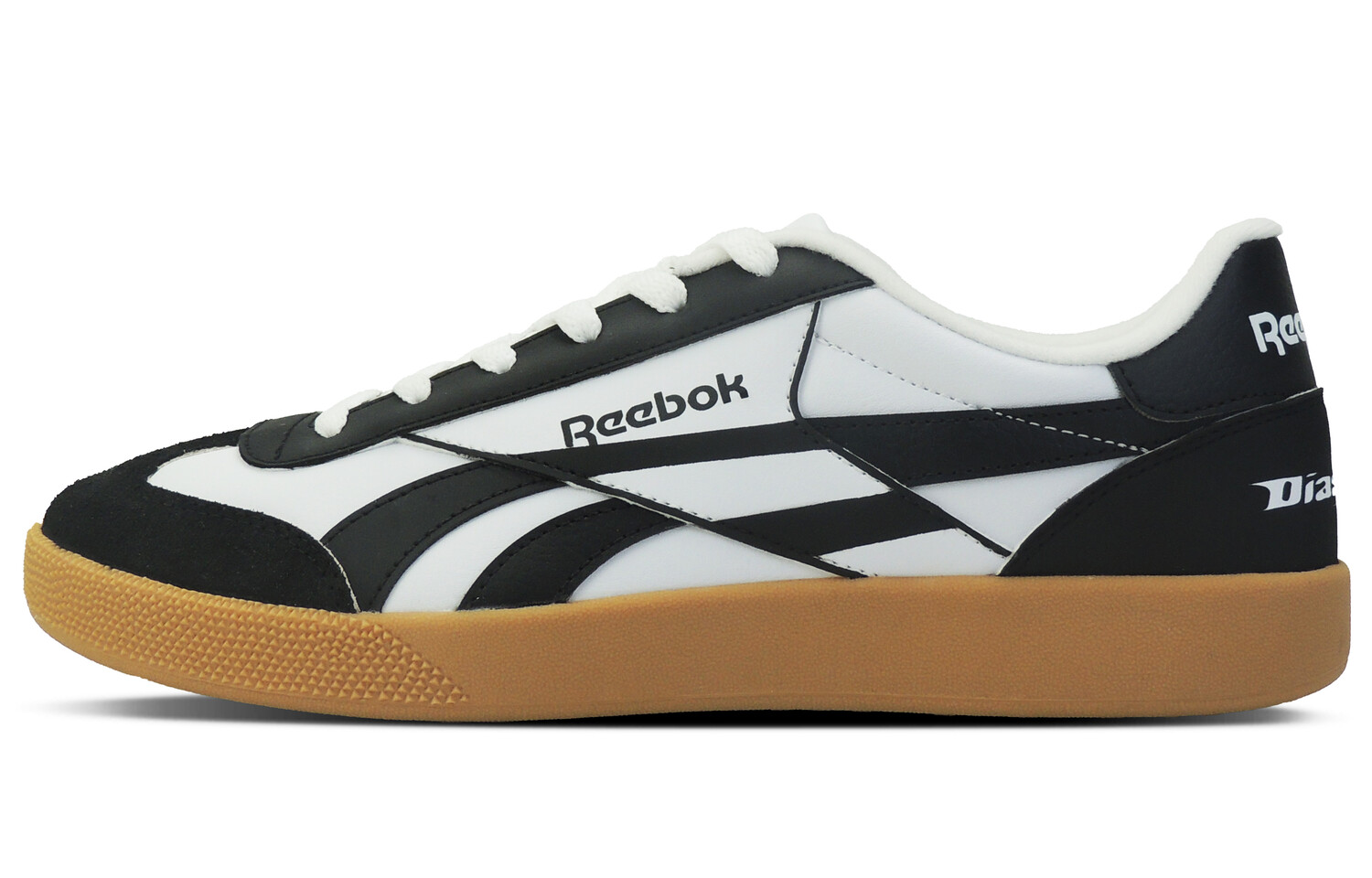 

Кроссовки для скейтборда унисекс с низким верхом черного/белого цвета Reebok