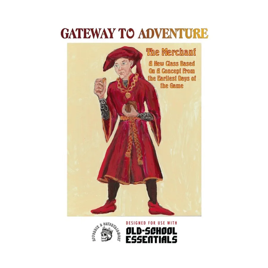 

Gateway to Adventure - The Merchant (Limited Edtion) w/PDF, Roleplaying Games (Appendix N Entertainment), мягкая обложка