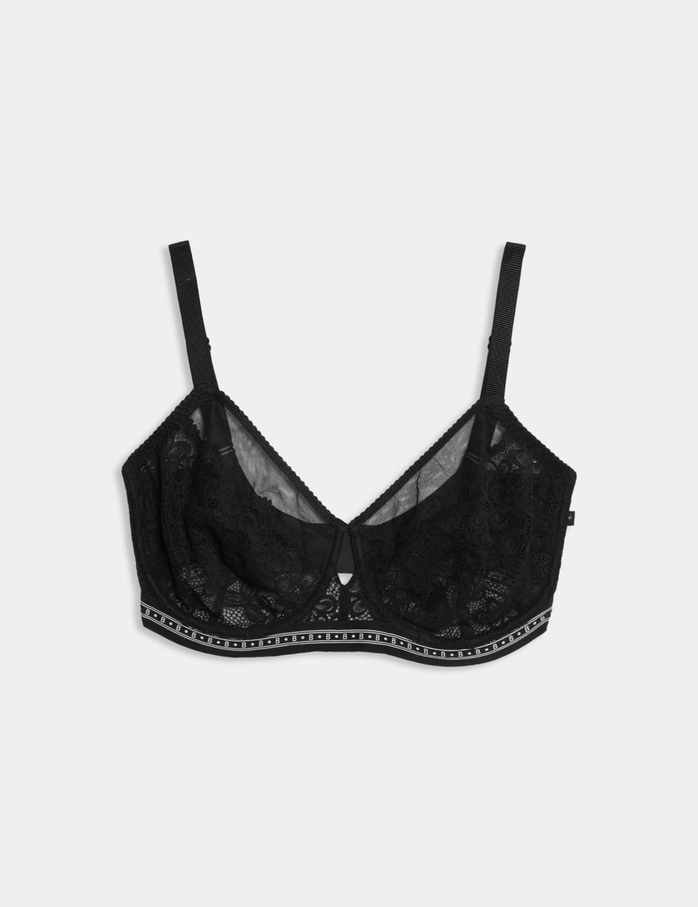 

Бюстгальтер-минимайзер с кружевом Cleo B by Boutique, черный