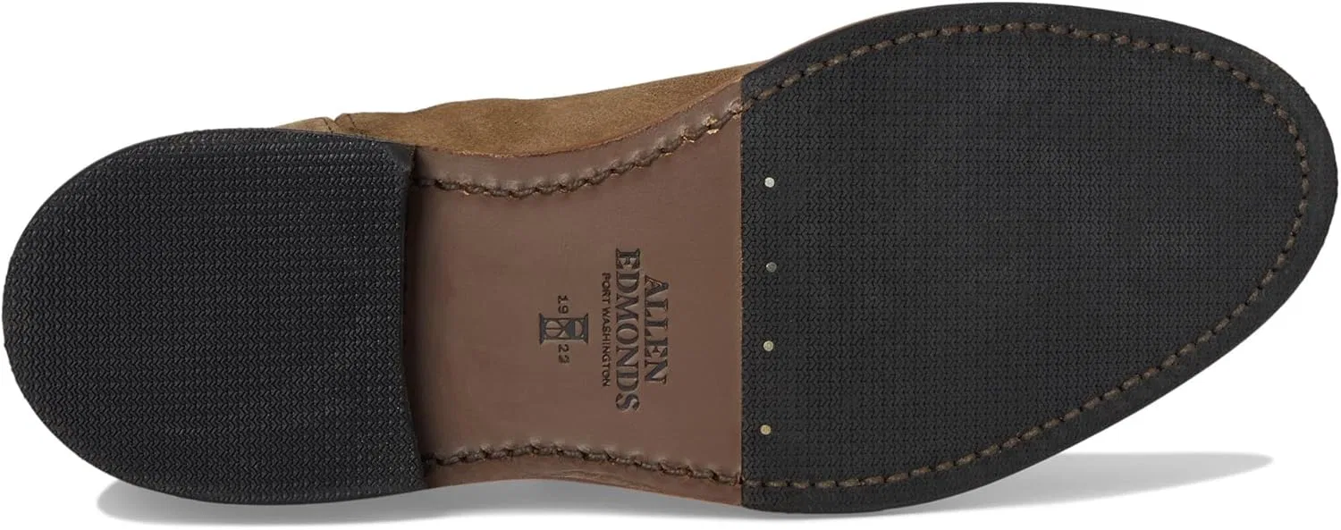 Ботинки челси Allen Edmonds, светло-коричневая замша — фото 3