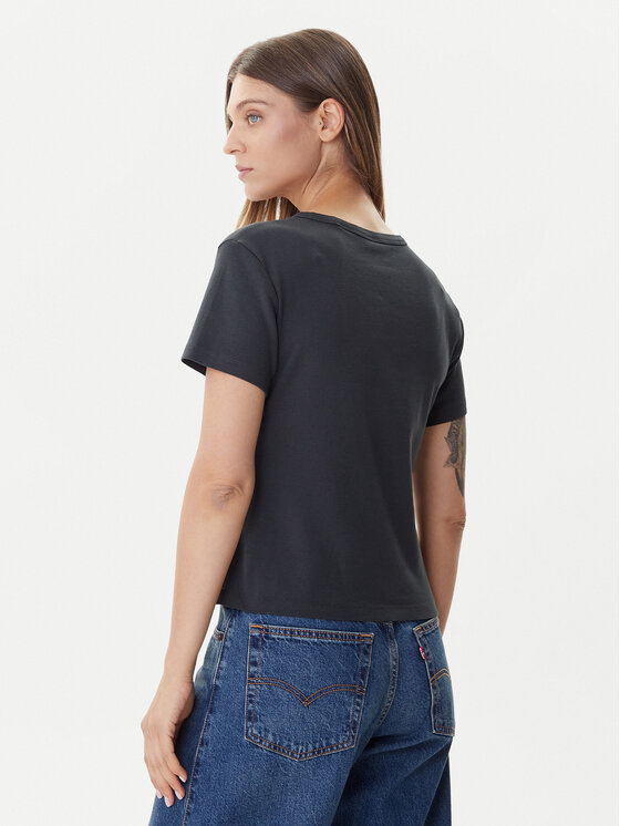 Футболка slim fit Rickie 001Z9-0008 Levi'S, черный — фото 3