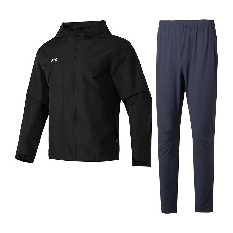 

Повседневная спортивная одежда мужская Under Armour, черный/сине-серый