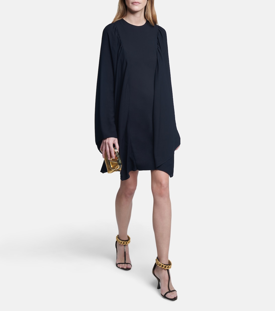 Сандалии из искусственной кожи Falabella Stella McCartney, черный — фото 2