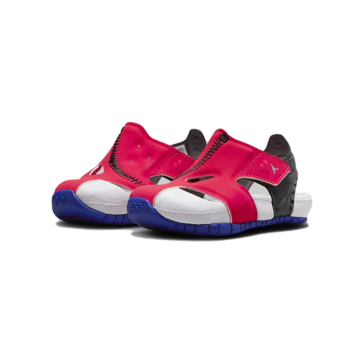 Футболка Flare Low Top для малышей Красный Синий Черный Infant And Toddler Jordan — фото 3
