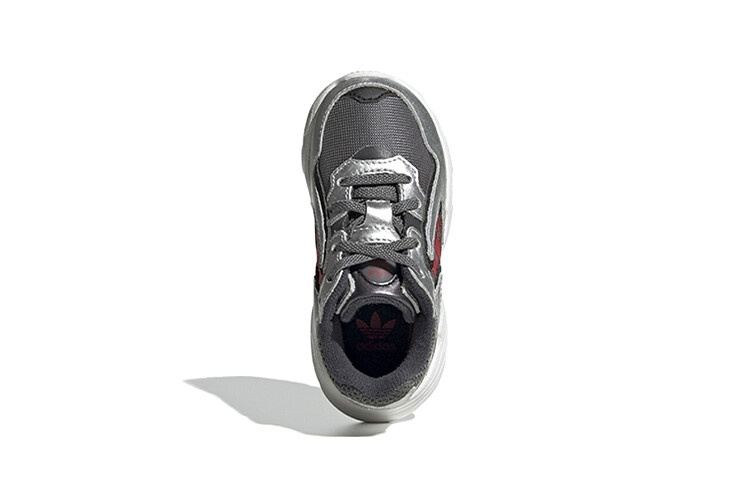 Кроссовки adidas originals Yung-96 Toddler Shoes TD Low-top Light Gray/light Scarlet/silver — фото 3