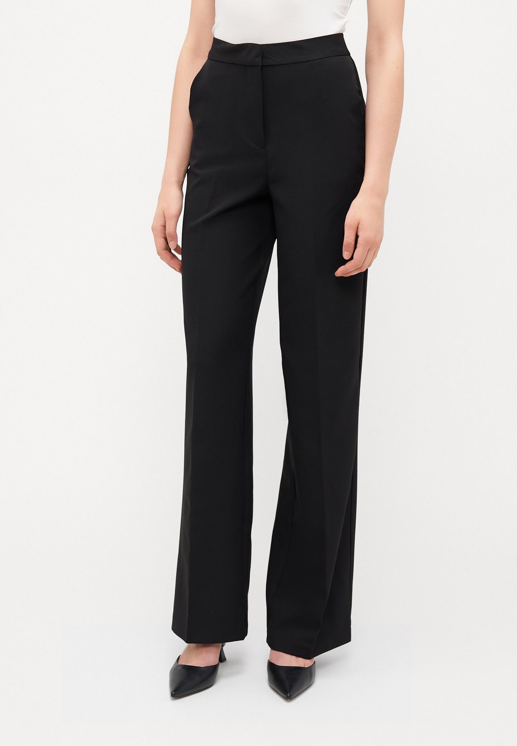 

Брюки VMKACANDRA WIDE Vero Moda Tall, черный