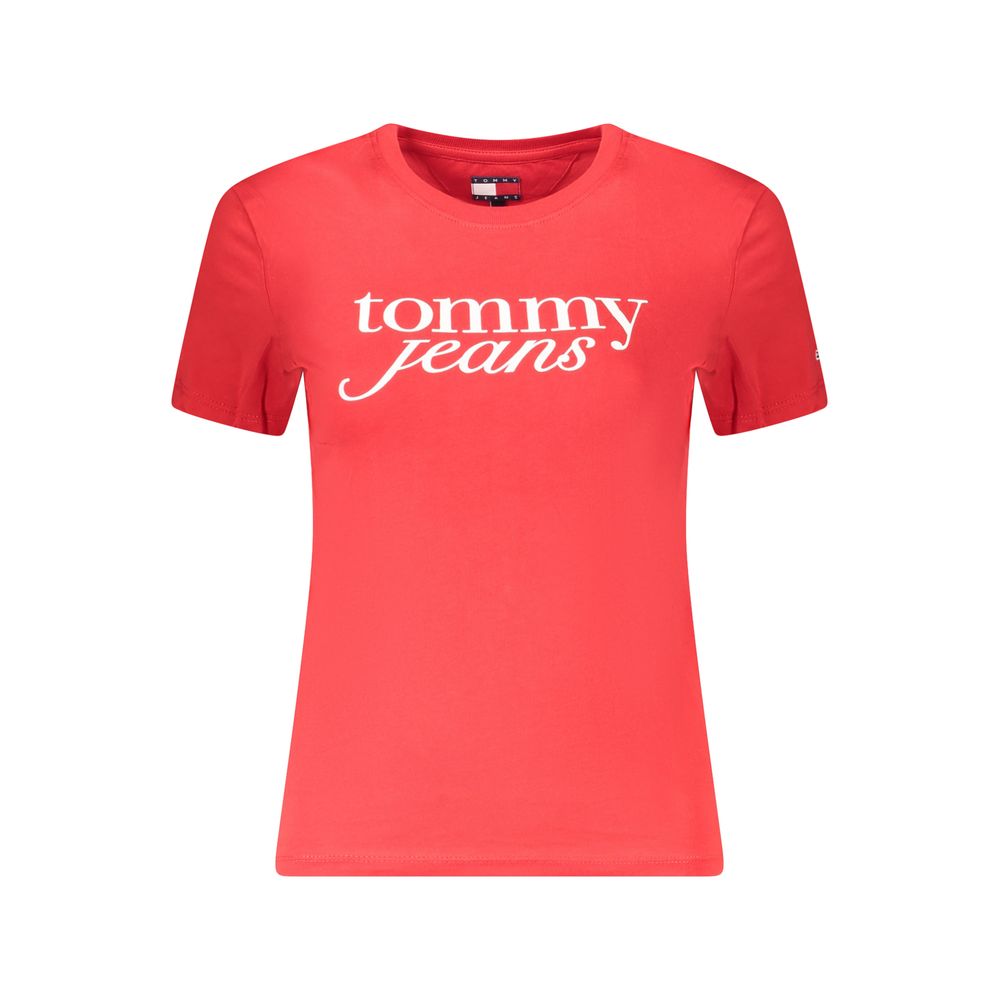 

Красные хлопковые топы и футболки Tommy Hilfiger