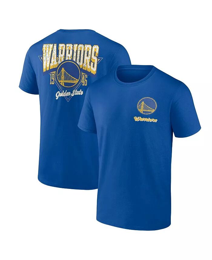 

Мужская футболка Royal Golden State Warriors Never Over Logo Athletic