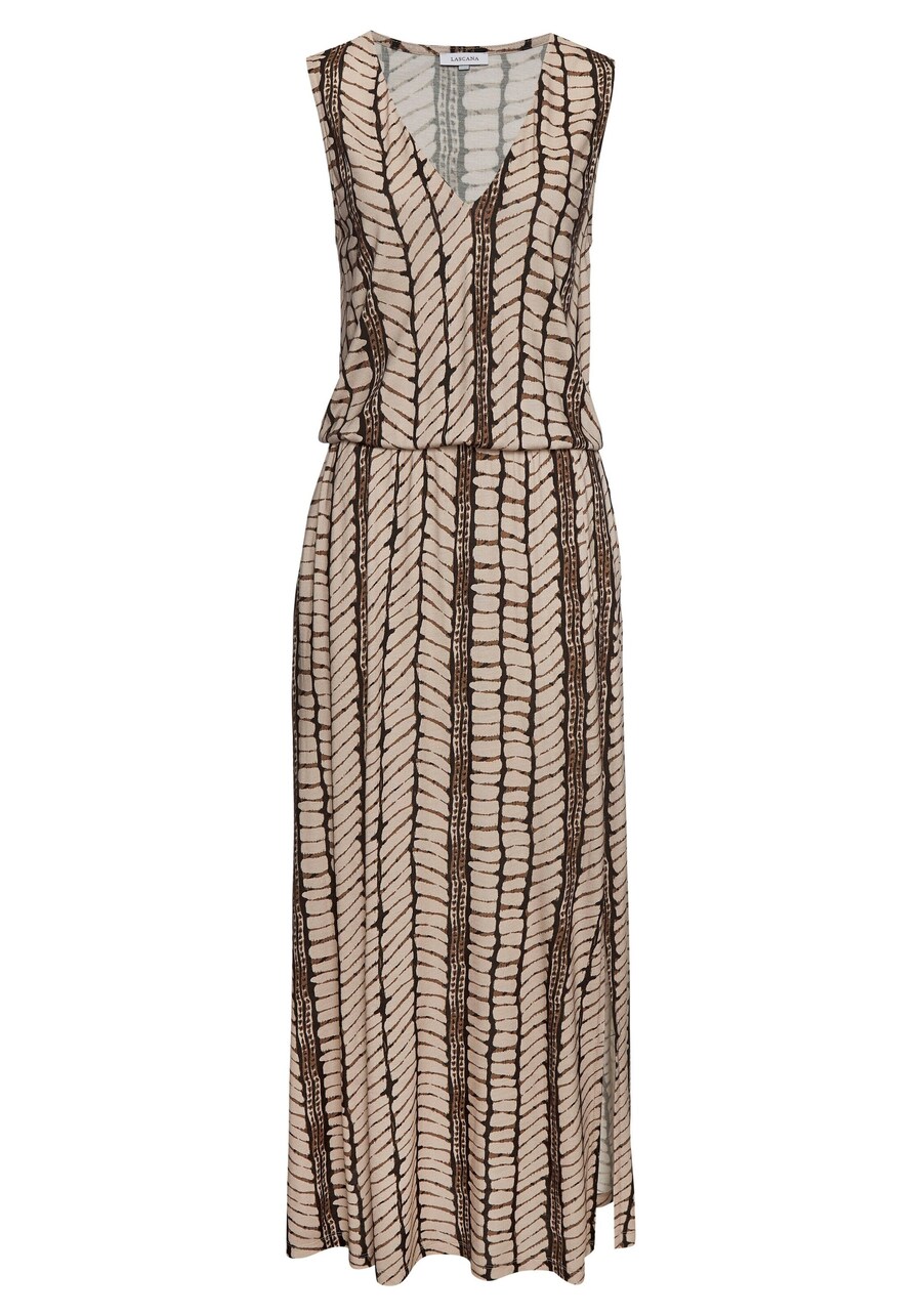 

Макси платье LASCANA, Mocha/Light brown
