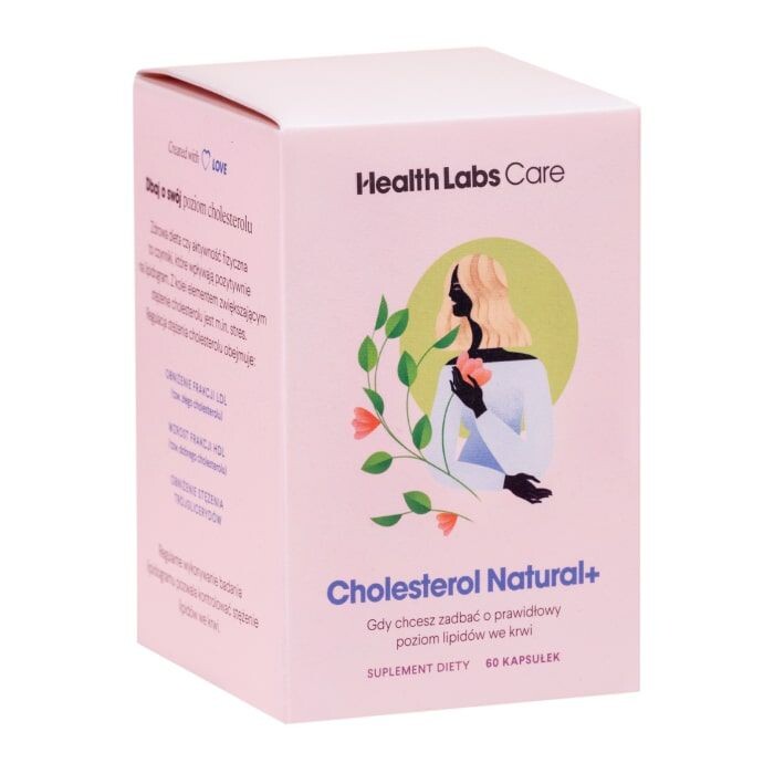 

Капсулы, поддерживающие нормальный уровень холестерина Health Labs Cholesterol Natural+, 60 шт