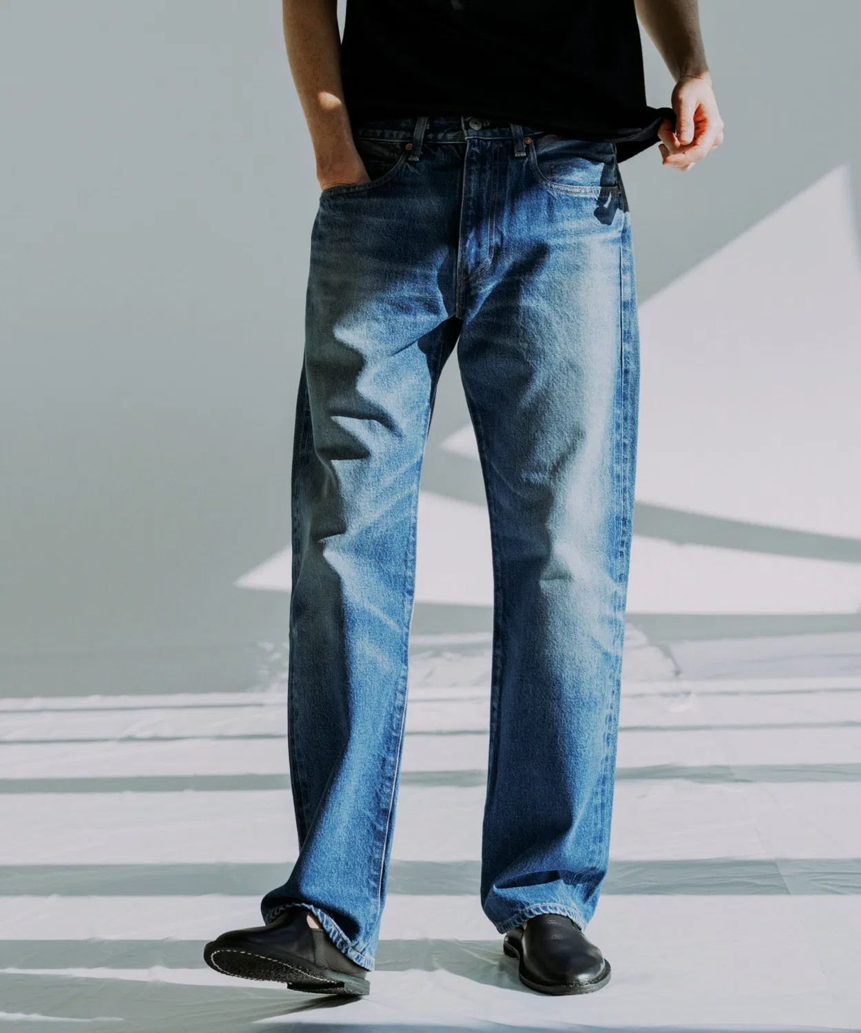 Джинсы Levi's Blue Tab Anchor Relaxed, Япония, тёмно-синий