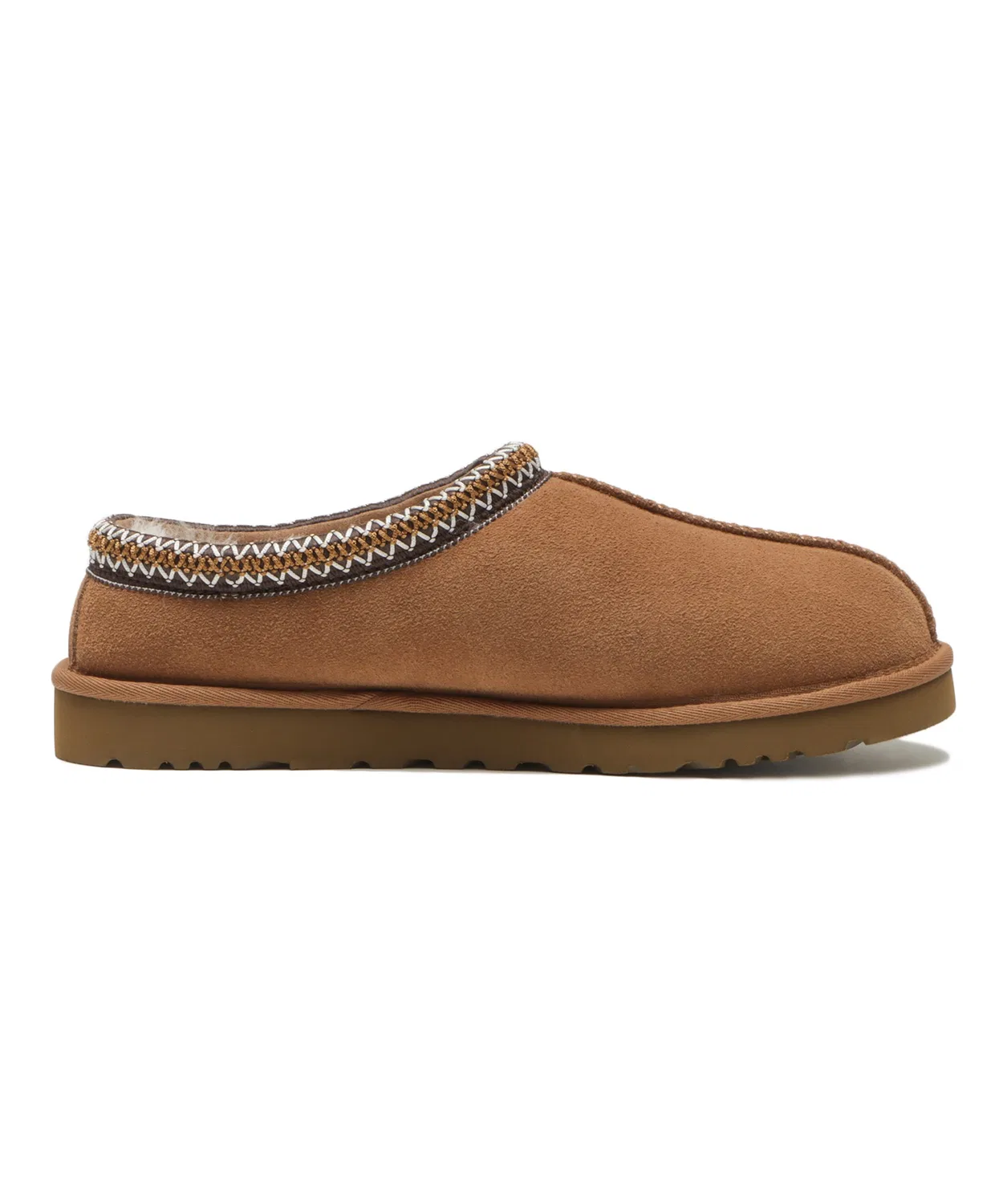 Тапочки UGG TASMAN II из замши и овчины, коричневые — фото 2